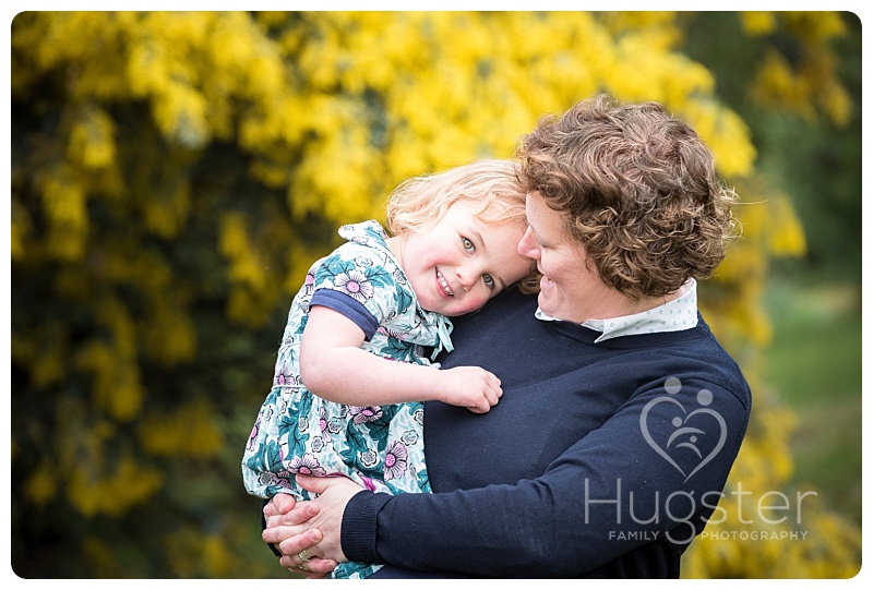 Little Girl and Her Mum