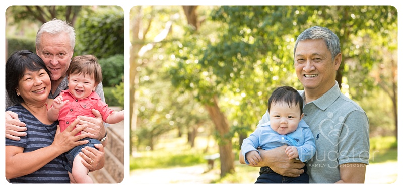 Grandparents and grandkid