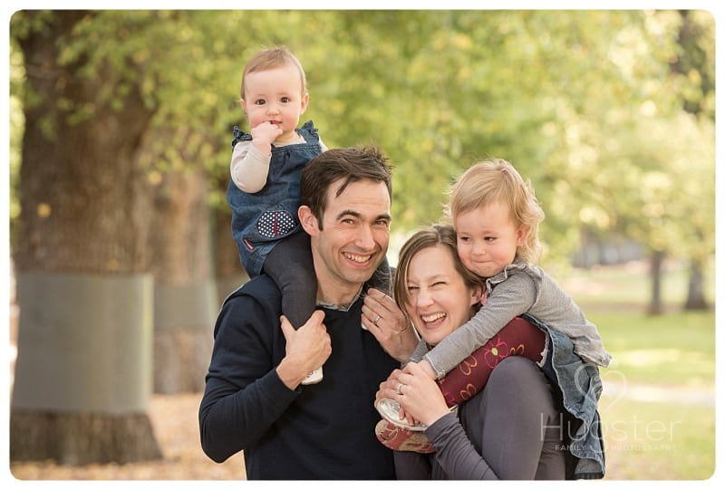 Mum and Dad with Daughters