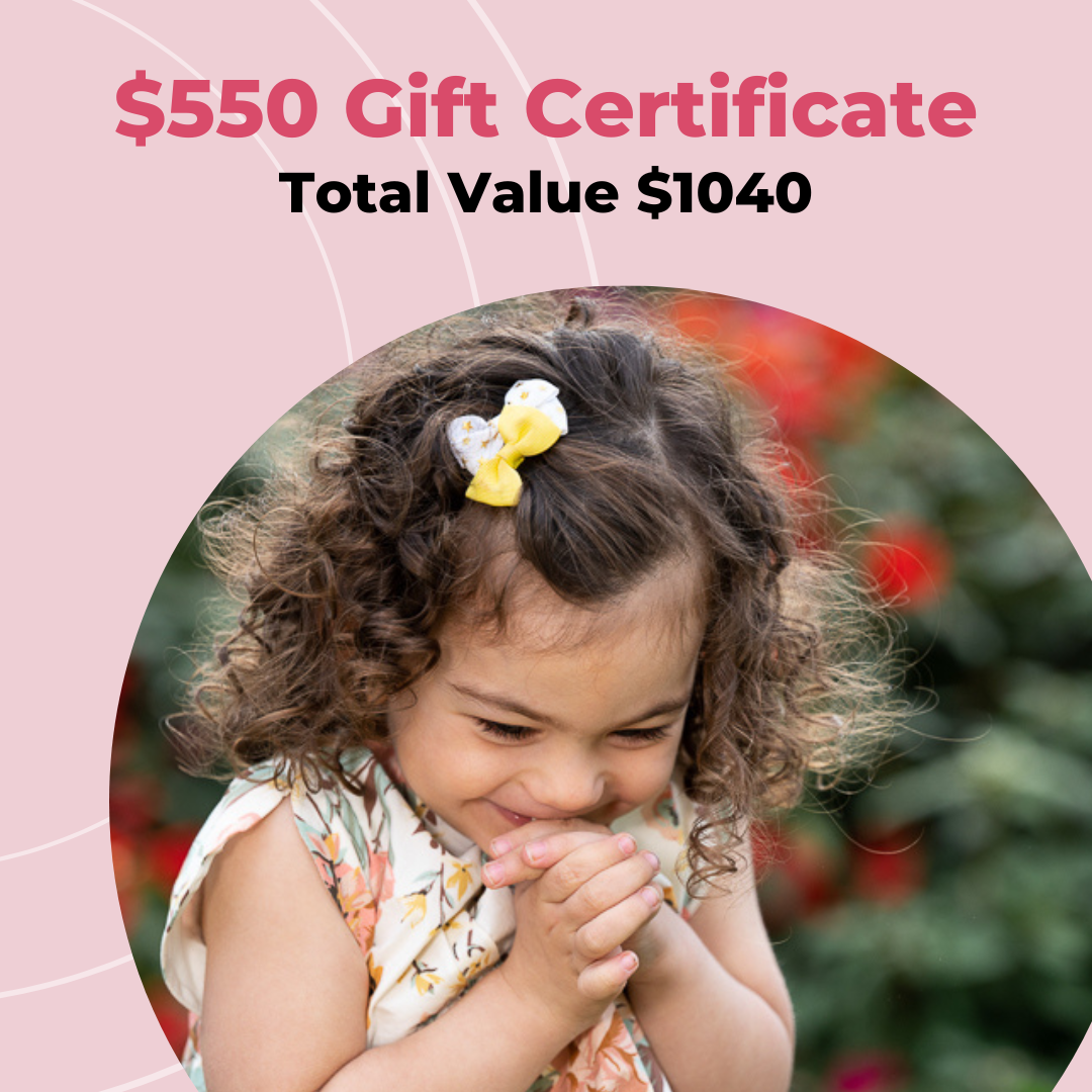 Session, print and $550 credit
