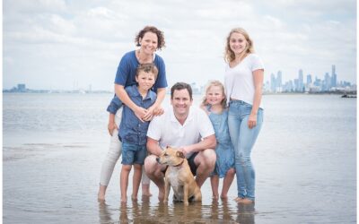 Family portrait sessions at the beach