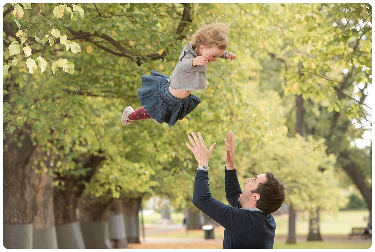 Dad,Girl,Natural Park Portraits Family Photography 