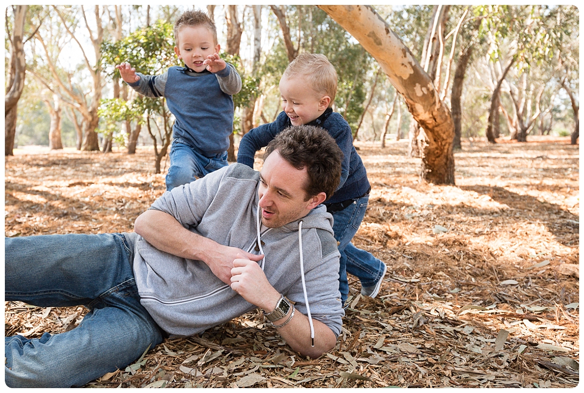 Boy,Dad,candid,