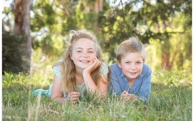 The best time of day for a family portrait session