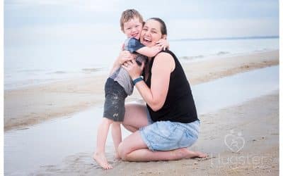 Family portrait sessions at the beach