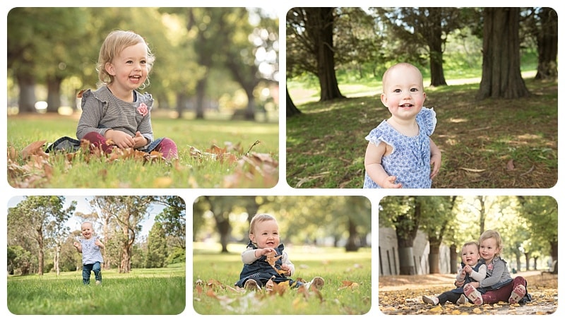 Natural portraits of girls