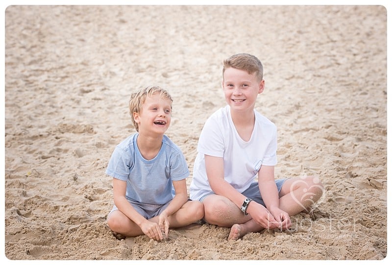 Brothers on the beach Brothers Photography