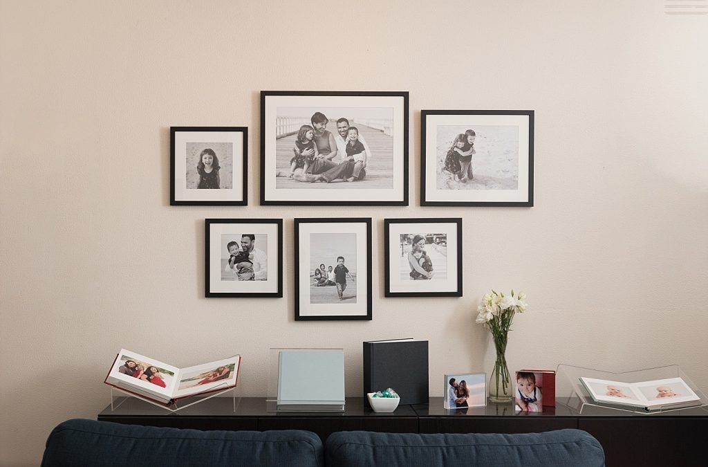 How to hang your framed wall collection