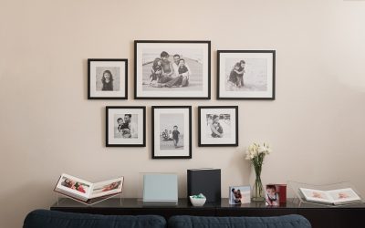 How to hang your framed wall collection